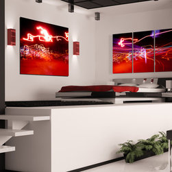 Abstract Prints on Aluminum - Artwork