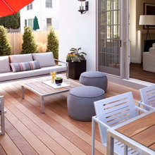 backyard patio and landscaping