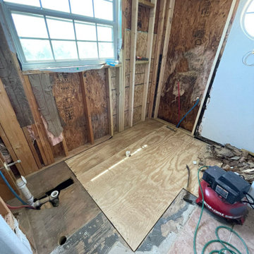 Create Walk in shower From scratch