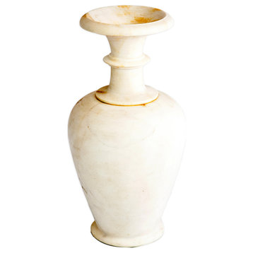Natural White Marble Vase