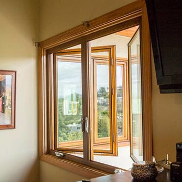 Liquid Wood Window Installation In Sherman Oaks, California