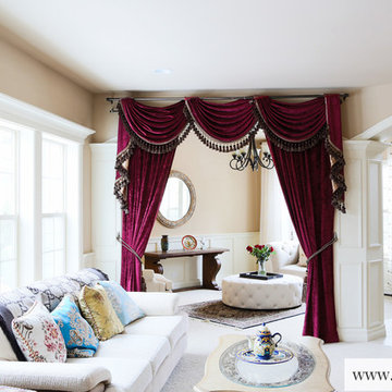 Flip Pole Swag Valance Curtains