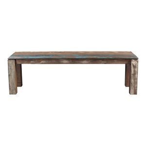 Timbergirl Old Reclaimed Wood Dining Table Industrial Dining