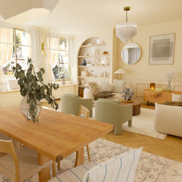 Décoratrice d’intérieur Paris 1er – Aménagement appartement Paris classique chic