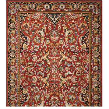 Nourison Timeless Tml15 Rug, Red, 9'9"x13'0"