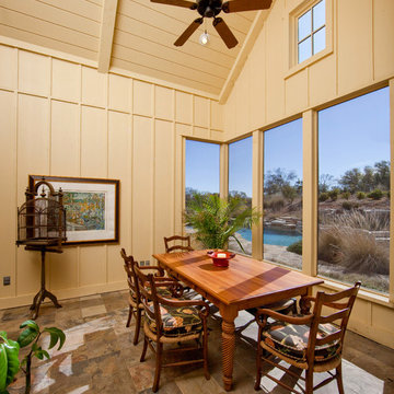 Farmhouse-Style Back Porch