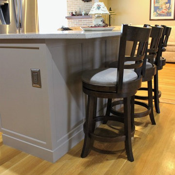 Maple and Gray Kitchen