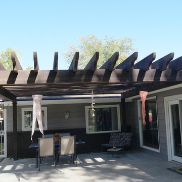 timber pergola