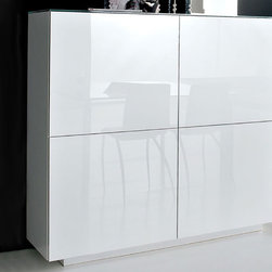 Futura Italian Sideboard 4-Door by Cattelan Italia - $4,725.00 - Buffets And Sideboards