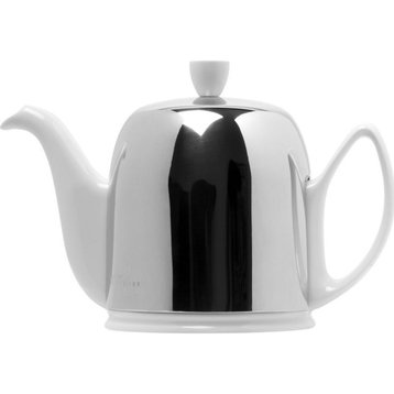 Degrenne Salam Teapot, 6 Cups, White