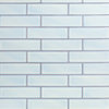 Vintage 3"x9" Ceramic Subway Wall Tile, 42 Pieces/ 6.32 Sqft/ Box, Light Blue