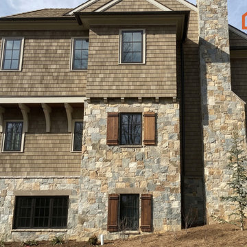 Craftsman - Quiver Tan NuCedar Shingles RoughSawn