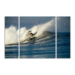 Ready2HangArt - Ready2hangart Nicola Lugo 'Drop In' Canvas Wall Art - Prints And Posters