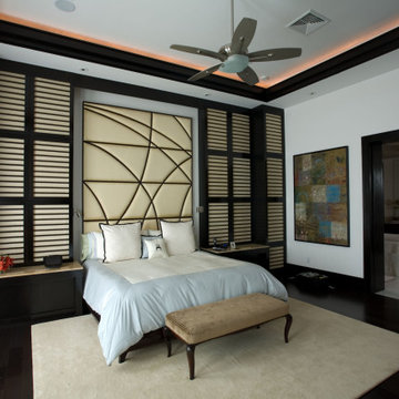 Master Bedroom Design with False Ceiling