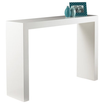 Arch Console Table, White