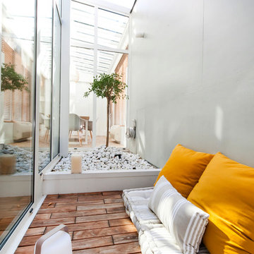 Transformation d’un atelier en un loft familial, contemporain et lumineux