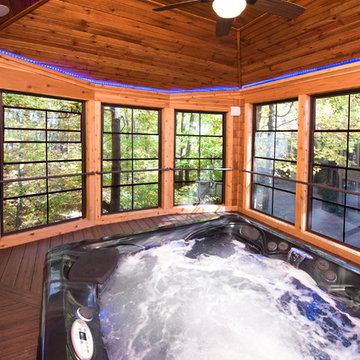 Master Spas: Hot Tub in a Tree House
