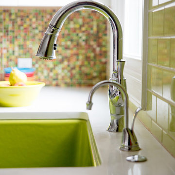 Retro/Modern/Farmhouse Mashup Kitchen and Bath Renovation