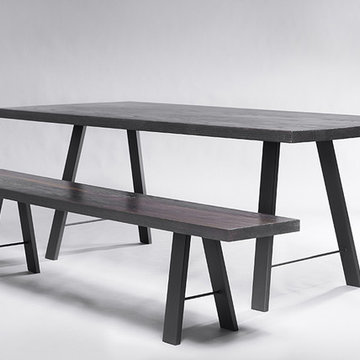 Ebonized Oak - Strong handsome tables from California