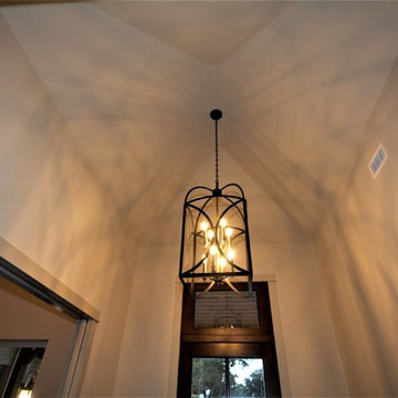 Chandelier - Texas Stone Home