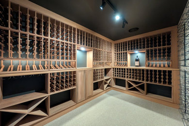 Wine cellar - traditional wine cellar idea in Melbourne
