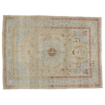 Antique Persian Khorassan Rug, 09'10 x 13'04