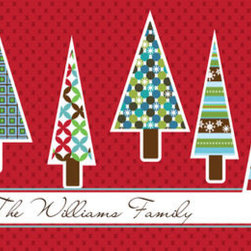 Christmas Paper Placemats - Placemats