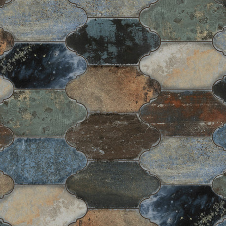 Dorne Provenzal Mix Porcelain Floor and Wall Tile