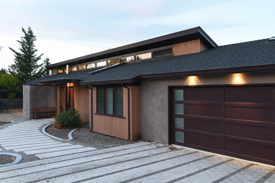 Inspiration for a contemporary exterior home remodel in San Francisco