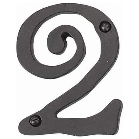 Atlas Homewares SCN2L Limited Editions Address Number 2 - Matte Black