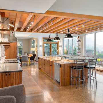 Bull Mountain Contemporary Kitchen