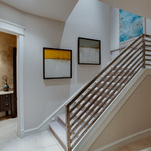 stairs and rails