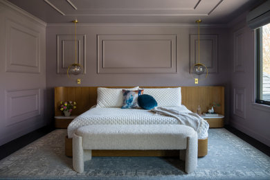 Inspiration for a modern bedroom remodel in Boston