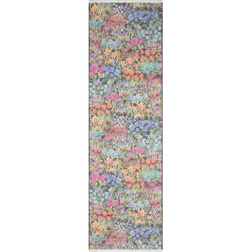 Momeni Helena Polyester and Cotton Multi Area Rug 2'6"x8' Runner
