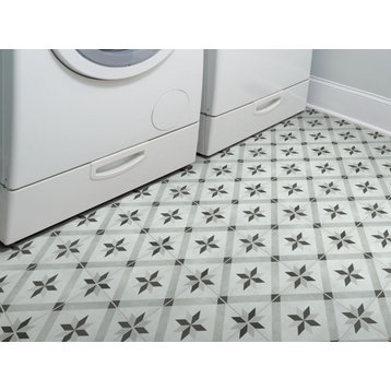 Shaw CS53Z Revival Maria - 8" Square Floor and Wall Tile - Matte - Opal