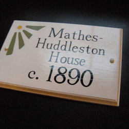 Custom Hand Painted Wood Signs - Novelty Signs