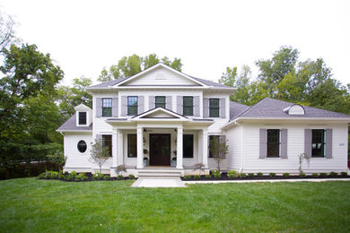 Photo of a transitional exterior in Columbus.
