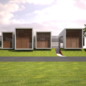 Concept cubic home