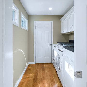 Bright Laundry Room Design in Yardley, PA