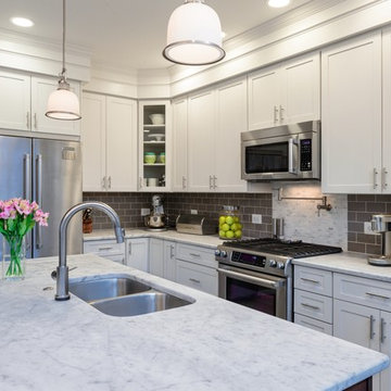 Crysalis Award 2015 Winner! Dunn Loring Transitional Kitchen Remodel