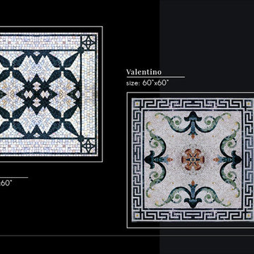 Marble & Glass Mosaic Murals
