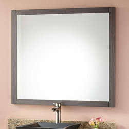 Everett Vanity Mirror- Ash Gray - Products