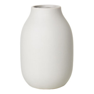 Blomus Colora Porcelain - Vase - Moonbeam, Houzz | ShopFreely Transitional Vases Cream 4\