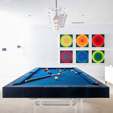 Hamptons, New York Luxury Billiard Game room