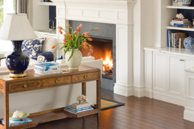 Inspiration for a timeless living room remodel in Wichita