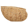 Round Woven Basket With Handles
