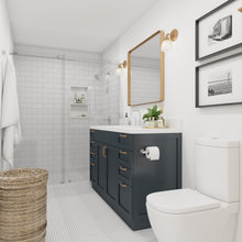 Lake House Main Bathroom
