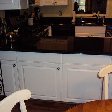 Kitchen Update done with Cabinet Refacing in Maple