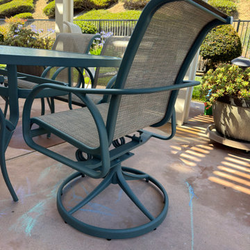 Patio Furniture Sling Replacement and Powder Coating – Los Angeles