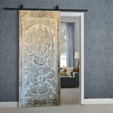 Creating Your Home Temple: A Yoga Teacher's Guide to Krishna-Carved Doors